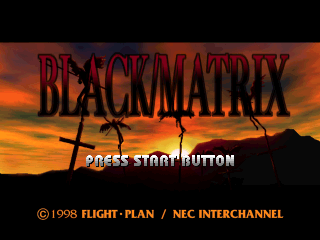 Black Matrix Title Screen